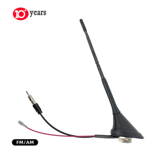 <span class=keywords><strong>Antena</strong></span> de Radio FM Profesional para Automóvil Kontec, <span class=keywords><strong>Amplificador</strong></span> de Señal Digital Elevado de 12 V, Frecuencia de 170-240/1452-1492 MHz, Conector Macho SMB - Product Image 1