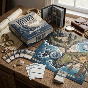 F Cooperative Board Game with Suitcase Style Box SMETA 2-Pillar Audited Artistic Storytelling for Team Building Handled Case - Product Image 1