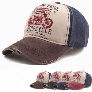 หมวกเบสบอลแบบมีหัวเข็มขัดโลหะ ผ้าแคนวาสโพลีเอสเตอร์/คอตตอน แต่งลายปักโลโก้ 3 มิติ สไตล์วินเทจ สำหรับกิจกรรมกลางแจ้ง 男女兼用 - Product Image 1