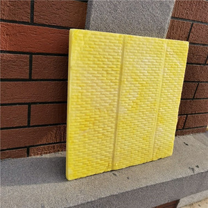 Rongke Glass <b>Wool</b> Board 200mm Compressive Strength <b>Thermal</b> Insulation B1 Flame Retardant For Building Wall - Product Image 1