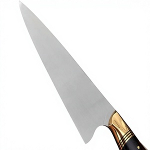 Chef <b>Knife</b> Stainless Steel Blade Resin Handle Leather Sheath Traditional Style 10-11.9 In Right Hand Satin Finish Chef <b>knives</b> - Product Image 2