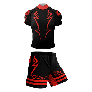Nouveau rashguard personnalisé pour homme, extensible, UPF50, anti-UV, manches longues, pour MMA, Jiu Jitsu, grappling, BJJ, vêtements de combat - Product Image 4