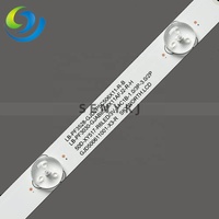 Réparation de rétroéclairage LED pour téléviseur Sharp 50 pouces, kit 5LED+6LED, 12 barres LED, téléviseur AOC Le50d1452 50 Full HD LB-PF3528-GJD2P5C506X11-R-B