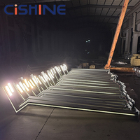Lámpara de Jardín LED para Exteriores Cishine, Resistente al Agua, Decoración de Jardín, Poste de Jardín para Parques y Caminos