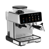 Machine à café expresso Anbolife OEM 20 bars avec contrôle de la température, du grain à la tasse, silencieuse, pour café à domicile, design haut de gamme