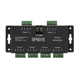 Bande de LED numérique SPI Signal Amplifier SP901E Controller WS2811 SK6812 Digital RGB LED Controller - Product Image 4