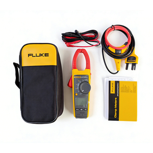 แคลมป์มิเตอร์วัดกระแสไฟฟ้ากระแสสลับแบบ True RMS 376 พร้อมหัววัดแบบยืดหยุ่น IFlex เครื่องทดสอบแรงดันและกระแสไฟฟ้าแบบดิจิตอลไร้สายประสิทธิภาพสูง - Product Image 2