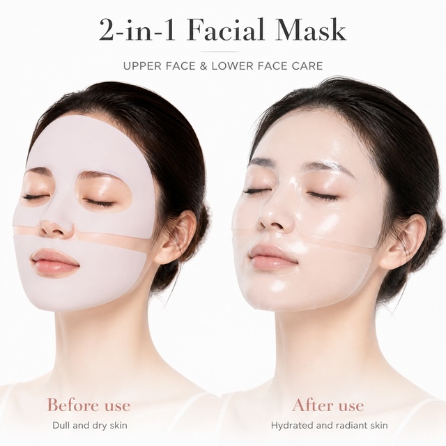 Custom Logo Bio-Collagen Hydrogel Overnight Face Sheet Form Real Deep Hydration Pore Minimizing Hydrogel Mask Firming Skincare