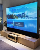 Proyector Láser Tricolor ALPD Formovie T2 Ultra Corta Distancia 4K para Cine en Casa, Pantalla Negra CBSP de 120 Pulgadas, Mueble Inteligente para TV
