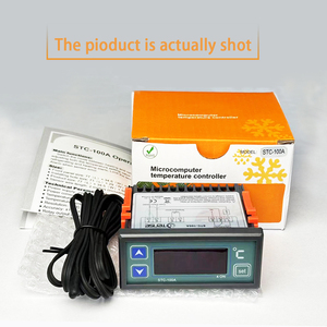 STC-100A kỹ thuật số điều khiển nhiệt độ AC220V Nhiệt độ Nhiệt + NTC cảm biến nhiệt các nhà sản xuất - Product Image 6