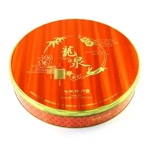 Customized Sweet Chocolate Cookie Dessert Food Boxes Christmas Candy Biscuit Packaging Tin Box With Inserts