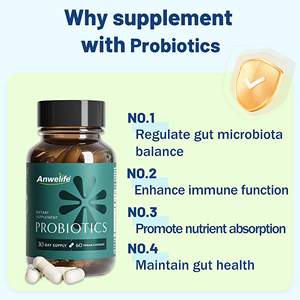 Complément alimentaire HALAL OEM et prébiotique pour la santé immunitaire pour adultes, capsules de <span class=keywords><strong>probiotiques</strong></span> multi-souches - Product Image 3