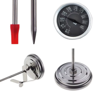 Termometer Anggur SW HOTTEAPOT 2026 Terbaru, Penunjuk Suhu Air Anggur, Tampilan Instan