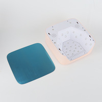 Lampe à ongles UV LED F20 120W, 30 perles à 4 puces, séchoir à ongles sans fil intelligent numérique multi-temps pour le durcissement du vernis gel, pour salon et domicile
