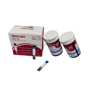 Tira Reactiva para <span class=keywords><strong>Medidor</strong></span> <span class=keywords><strong>de</strong></span> <span class=keywords><strong>Glucosa</strong></span> <span class=keywords><strong>Sinocare</strong></span> Safe AQ Smart - Product Image 6