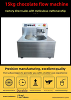 Machine à chocolat électrique intelligente et automatique pour la fonte et le versement du chocolat, à température contrôlée