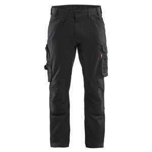 BLAKLADER - 175118329900D108 Pantalones artesanos con estiramiento Black - EAN 7330509923832 PANTALONES DE TRABAJO VAQUERO - Product Image 1