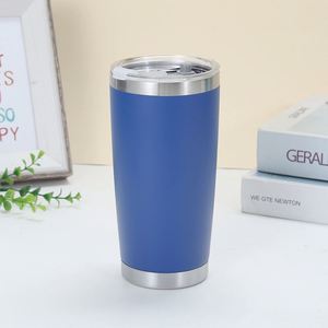 20oz Bulk Stock Car Mug Double Wall Vacuum Insulated Outdoor Hiking Tumbler - Product Image 1