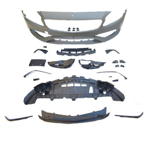 Kit de Carrocería para Mercedes-Benz Clase A W176, Parachoques Delantero y Trasero, Faldones Laterales, Material ABS, 2013-2018 - Product Image 2