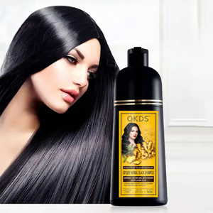 Shampoo colorant permanent au gingembre nourrissant anti-chute de cheveux, faible MOQ, tendance, emballage personnalisé direct usine - Product Image 6
