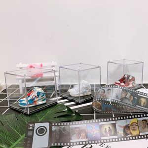 Llavero de PVC con diseño de zapatilla de baloncesto impresa a mano, Jor Dan 1 Mini Sneaker 3D, con caja, venta al por mayor - Product Image 2