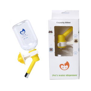 น้ำพุแขวน, ขวดน้ำสำหรับสุนัข, กรงสัตว์เลี้ยงแบบแขวนเรียบง่าย - Product Image 4