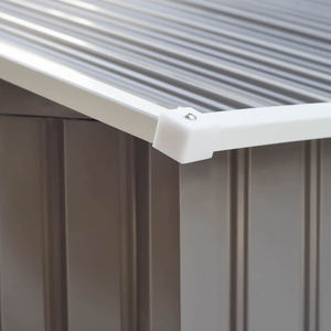 Tùy Chỉnh Kim Loại Ngoài Trời Vườn Lưu Trữ Kho Thép Công Cụ Tiện Ích Nhà Kho Lưu Trữ Với Cửa & Khóa Cho Sân Sau Sân Vườn Patio Lawn - Product Image 6