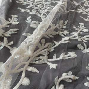 Tissu de dentelle à paillettes <span class=keywords><strong>suisse</strong></span> Dream Branch de haute qualité pour robe - Product Image 5