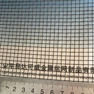 チタンメッシュ工業用フィルターステンレス鋼ワイヤー無地織りカット溶接曲げ - Product Image 5