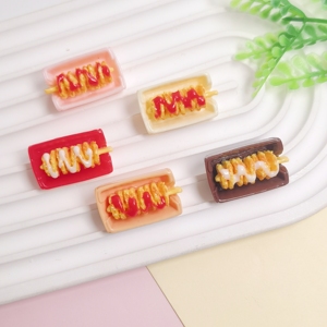 Juguetes <span class=keywords><strong>de</strong></span> Comida en Miniatura para <span class=keywords><strong>Casa</strong></span> <span class=keywords><strong>de</strong></span> <span class=keywords><strong>Muñecas</strong></span>, Torre <span class=keywords><strong>de</strong></span> Patatas Miniatura <span class=keywords><strong>Realista</strong></span>, Postres Dulces, Manualidades para Accesorios <span class=keywords><strong>de</strong></span> Cocina - Product Image 6