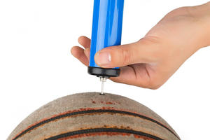 ActEarlier फुटबॉल फुटबॉल बास्केटबॉल छोटे हाथ हवा पंप inflator गेंद पंप - Product Image 5