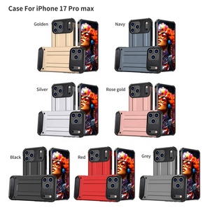 Chống Thả & Chống Sốc TPU + PC 2 Trong 1 Armor Điện Thoại Bìa Với Stereobutton Và Bên Trong Tản Nhiệt Thiết Kế Cho <span class=keywords><strong>iPhone</strong></span> 17 Pro Max - Product Image 5