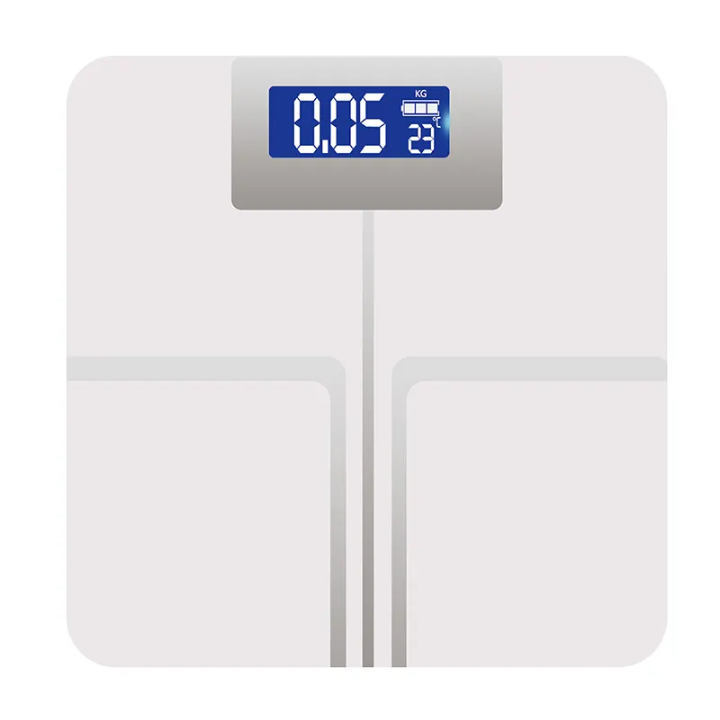 2024 Venta caliente 180KG vidrio templado baño digital Balanza de peso corporal personal