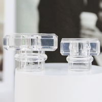 Botol Parfum Fancy Bouteilles de pulvérisation d'huile de parfum vides 30ml 50ml 100ml Bouteilles en verre de luxe avec boîte d'emballage