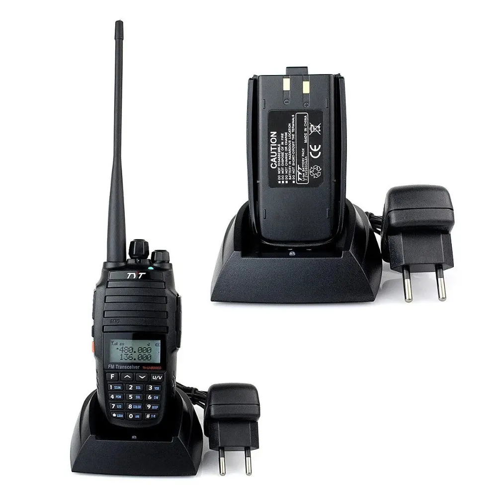 TYT GMRS walkie talkie TH-UV8000D 10 watt talkie walkie long standby time with 260 hours amateur handheld transceiver
