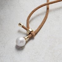 Collier ras de cou en perles Edison de style rétro cool et tendance, grande taille 10-11 mm, pour femmes, bijoux