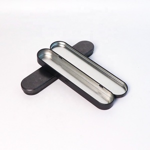 2025 nuovi prodotti di stampa EVA Uimura LOGO a conchiglia di bellezza quadrate piccole scatole di latta di metallo per penna - Product Image 3