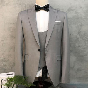 Completo da <span class=keywords><strong>uomo</strong></span> slim casual per il commercio estero transfrontaliero, giacca da <span class=keywords><strong>uomo</strong></span>, costume da performance maschile - Product Image 4