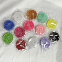Nouveaux couvercles en strass pour gobelets Libby, couvercles en strass colorés pour tasses en verre