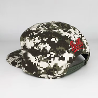 Groothandel Luxe Vintage Unisex Zomer Ademend Snel Droogende Argyle Fruitblad Twill Baseball Petten Platte Klep Verstelbare Bogen