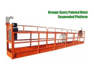 Plateforme suspendue <span class=keywords><strong>en</strong></span> alliage ZLP630, échafaudage <span class=keywords><strong>suspendu</strong></span>, élévateur de façade - Product Image 3