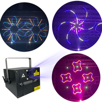 Fábrica de China Precio barato Alta calidad Dmx RGB Animación 8W 10W 15W Luz de escenario láser ILDA Software Proyector de luz láser