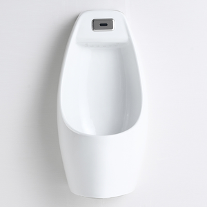 Urinario de cerámica montado en la pared con sensor moderno al por mayor con descarga por gravedad para uso en hoteles y hospitales baño de hombres - Product Image 6