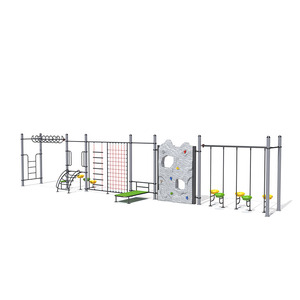 Barres de singe pour enfants, équipement de gymnastique d'escalade en plastique pour l'extérieur, largement utilisé dans les parcs, équipement de <span class=keywords><strong>fitness</strong></span> pour enfants - Product Image 1