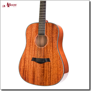 <span class=keywords><strong>Guitare</strong></span> acoustique en bois massif de style <span class=keywords><strong>antique</strong></span> de haute qualité de 41 pouces (AFM448) - Product Image 4