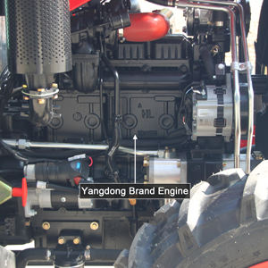 Hoogwaardige Landbouw Tractor Op Wielen Dieselmotor High-Power 4X4 90 Pk Kas Tractor - Product Image 4