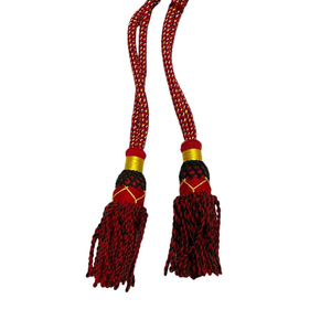High Quality Best Supplier Bugle <b>Cords</b> Decorative Uniform Shoulder Braided <b>Cord</b> for Ceremonial Dress Usage - Product Image 1