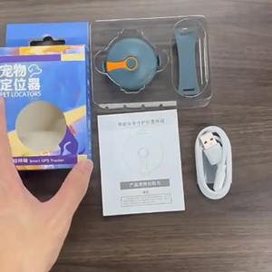 Mini traceur <span class=keywords><strong>GPS</strong></span> pour animaux de compagnie à longue durée de vie de la batterie, 30 jours, localisateur intelligent anti-perte, carte SIM 4G, 256 Mo, étanche IP67, application TUYA, chiens, chats - Product Image 4