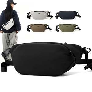 Sac de taille de sport personnalisé, sac banane en nylon pour homme et femme - Product Image 1