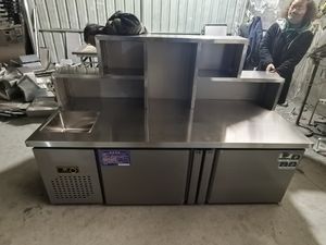 Equipos para Hoteles y Restaurantes, Diseño de Mostrador para Tienda de Té con Leche, Mostrador Comercial para Té de Burbujas, Estación de Trabajo para Té de Burbujas en Restaurantes - Product Image 6